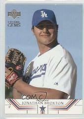 Jonathan Broxton Baseball Cards 2002 Upper Deck Prospect Premieres Prices