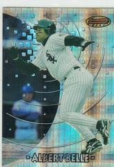 Albert Belle [Atomic Refractor] #3 Baseball Cards 1997 Bowman's Best Prices