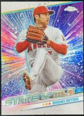 Shohei Ohtani [Black Refractor] #CSMLB-21 Baseball Cards 2024 Topps Stars of MLB Chrome Prices