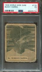 Bucky Harris #130 Baseball Cards 1936 World Wide Gum Prices