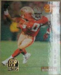 Jerry Rice [Artist's Proof] #151 Football Cards 1995 Sportflix Prices