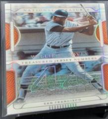Willie McCovey #TJN-37 Baseball Cards 2022 Panini National Treasures Jersey Numbers Prices