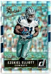 Ezekiel Elliott #10 Football Cards 2016 Panini Donruss the Rookies Prices