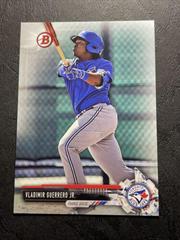 Vladimir Guerrero Jr. [Batting Silver] Baseball Cards 2017 Bowman Draft Prices