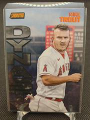 Mike Trout [Orange] Baseball Cards 2022 Stadium Club Dynasty and Destiny Prices