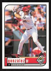 Juan Gonzalez Baseball Cards 1999 UD Choice Prices