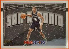 Malaki Branham [Winter] #20 Basketball Cards 2022 Panini Hoops Rookie Greetings Prices