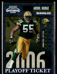 Abdul Hodge [Playoff Ticket] #234 Football Cards 2006 Playoff Contenders Prices