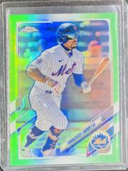 Francisco Lindor [Green Refractor] #USC1 Baseball Cards 2021 Topps Chrome Update Prices