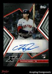 Triston Casas [Iridescent] Baseball Cards 2023 Topps Xpectations Autographs Prices