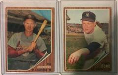 Red Schoendienst #575 Baseball Cards 1962 Topps Prices