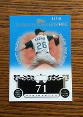 Scott Kazmir [blue] #107 Baseball Cards 2008 Topps Moments & Milestones Prices