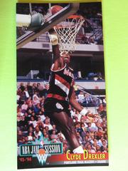 Clyde Drexler #184 Basketball Cards 1993 Fleer Jam Session Prices