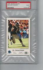 Roland Harper Football Cards 1981 Bears Police Prices