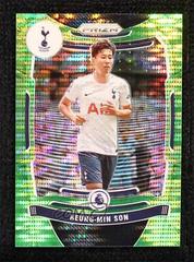 Heung Min Son [Breakaway Lime Green Prizm] Soccer Cards 2021 Panini Prizm Premier League Prices
