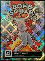Mike Trout [Diamond] #BS-8 Baseball Cards 2022 Panini Donruss Bomb Squad Prices