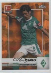 Yuya Osako [Orange] Soccer Cards 2020 Topps Chrome Bundesliga Sapphire Prices
