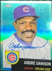 Andre Dawson [Aqua] Baseball Cards 2022 Topps Chrome Platinum Anniversary Autographs Prices