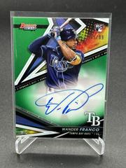 Wander Franco [Green] #B22-WF Baseball Cards 2022 Bowman's Best of Autographs Prices