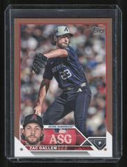 Zac Gallen [Gold] #ASG-44 Baseball Cards 2023 Topps Update All Star Game Prices
