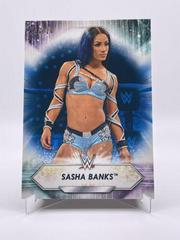 Sasha Banks [Blue] Wrestling Cards 2021 Topps WWE Prices