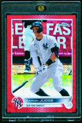 Aaron Judge [Red] #35 Baseball Cards 2022 Topps Chrome Logofractor Prices