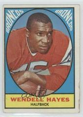 Wendell Hayes #36 Football Cards 1967 Topps Prices