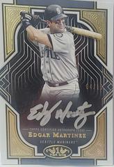 Edgar Martinez [Silver Ink] #T1A-EM Baseball Cards 2023 Topps Tier One Autographs Prices