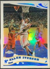 Allen Iverson [Refractor] Basketball Cards 2005 Topps Chrome Prices
