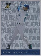 Ken Griffey Jr #14 Baseball Cards 1997 Pinnacle X Press Far & Away Prices