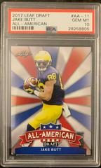 Jake Butt #AA-11 Football Cards 2017 Leaf Draft All American Prices