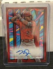 Mike Trout Baseball Cards 2023 Bowman's Best Him Autographs Prices