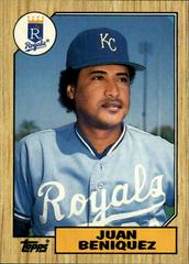Juan Beniquez #4T Baseball Cards 1987 Topps Traded Prices