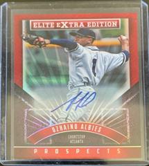 Ozhaino Albies [Prospects Signature] #145 Baseball Cards 2015 Panini Elite Extra Edition Prices