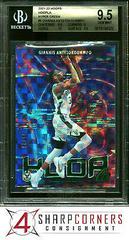 Giannis Antetokounmpo [Hyper Green] #6 Basketball Cards 2021 Panini Hoops Hoopla Prices