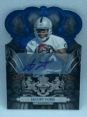 Jacoby Ford [Autograph Blue] #138 Football Cards 2010 Panini Crown Royale Prices