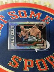 Justin Gaethje [Mojo] #18 Ufc Cards 2023 Panini Prizm UFC All Out Prices
