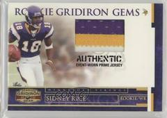 Sidney Rice [Rookie Jersey Prime] Football Cards 2007 Panini Donruss Gridiron Gear Prices
