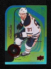 Connor McDavid [Green] #1 Hockey Cards 2022 Upper Deck MVP Colors and Contours Prices