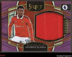 Anthony Elanga [Purple] Soccer Cards 2022 Panini Select Premier League Jumbo Swatches Prices