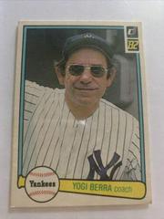 Yogi Berra Baseball Cards 1982 Donruss Prices
