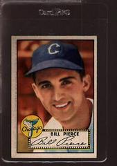 Bill Pierce Baseball Cards 1952 Topps Prices