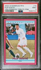 Filip Kostic [Pink] Soccer Cards 2022 Panini Donruss 1992 Tribute Prices