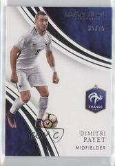 Dimitri Payet Soccer Cards 2017 Panini Immaculate Prices