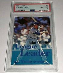 John Olerud #1 Baseball Cards 1994 Ultra League Leaders Prices