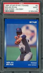 Nolan Ryan [300 Wins Glossy] #8 Baseball Cards 1990 Star Ryan Teams Prices
