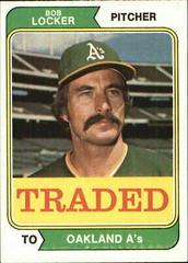 Bob Locker Baseball Cards 1974 Topps Traded Prices