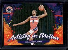 Bilal Coulibaly [Amethyst] #24 Basketball Cards 2023 Panini Court Kings Artistry in Motion Prices