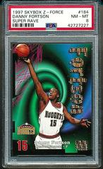 Danny Fortson [Super Rave] Basketball Cards 1997 Skybox Z Force Prices