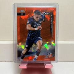 Alvaro Barreal [Orange Refractor] Soccer Cards 2021 Topps Chrome MLS Prices